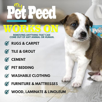 My Pet Peed - Pet Stain & Odor Remover (One Gallon Refill)