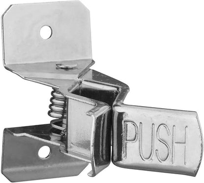 Heavy Duty Metal Gaint Spring Grip Clamp Tool Hanger Wall Orgainzer for Garage Closet Brooms and Mops Wall Mount Holder (Pack of 6)