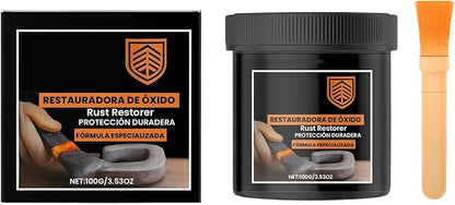 Rust Converter, Vehicle Iron Powder, 6.5x6.5x6.3cm, Rust Remover Solution, Metal Cọrrosion Trẹatment, Stain Elimination Gel, For Cars Furniture Plumbing Use