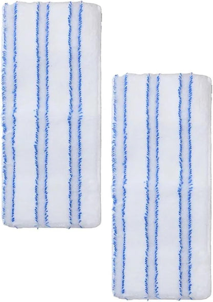 Washable Mop Cloths Compatible With Vaporflexi Brush For Eco Pro 3.0, 2 Pack, High-Absorption Reusable Cleaning Pads For Hard Floor Daily Wet Mopping