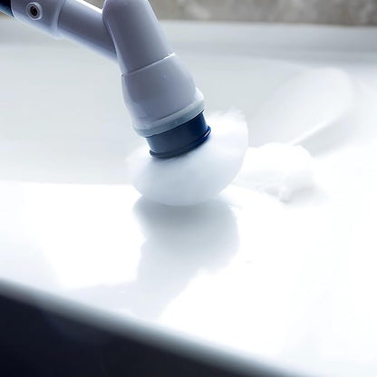 Diamond Shine Power Scrubber - Electric Spin Scrubber - Rotary Powered Scrubbing Brush - Grout, Tile, Floors, Bathtubs, Showers, Sinks, Toilets - 3 Brush Heads