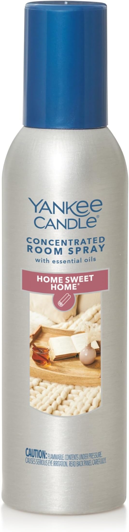Yankee Candle Concentrated Room Spray Air Freshener, Instant Home Fragrance, Odor Eliminating Spray, Home Sweet Home (Pack of 1)