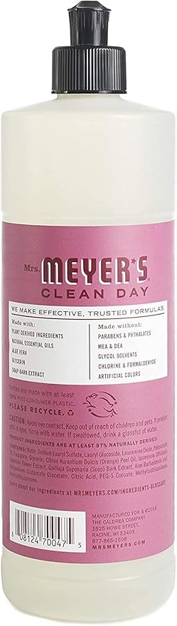 Mrs. MEYER'S Liquid Dish Soap Variety Pack, 1 Apple Cider, 1 Mum, 2 CT