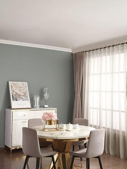 Safiyya 393"x17.7" Peel and Stick Wallpaper Grey Contact Paper Wall Paper Decorative Removable Self Adhesive Wallpaper Vinyl Rolls for Wall Furniture