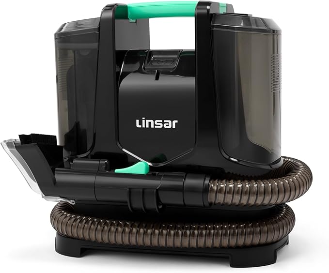 Carpet Spot Cleaner - Multi-Purpose - Portable Carpet and Upholstery Cleaner - Car and Auto Detailer - Pet Stain Eraser PowerBrush Star Carpet Cleaner Machine
