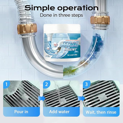 Sink and Drain Cleaner, 2026 Upgraded Powerful Unclog Sink Drain Cleaner, Pipeline Cleaning for Kitchen Bathroom Sinks, Tubs Pipe Cleaning Tool (2pcs)