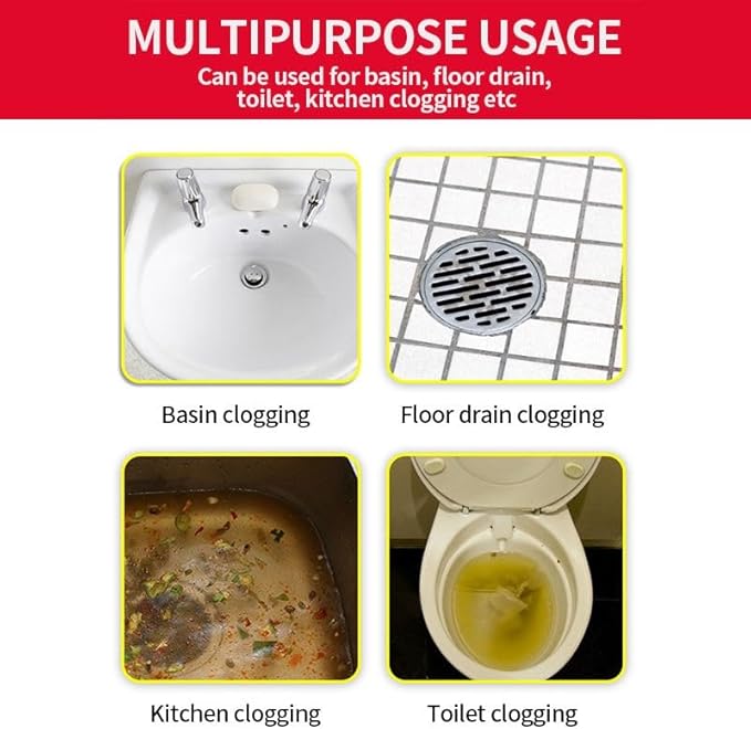 Build Up Remover Drain Clog Remover and Cleaner, Controls Foul Odors & Breaks Down Grease, Paper, Fat & Oil in Sewer Lines, Septic Tanks & Grease Traps, 10.58 oz