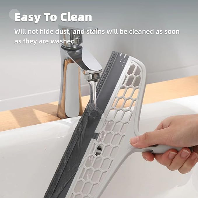 Upgraded Magic Broom, 4 in 1 Sweeper Pet Hair Remover with a Mini Squeegee, Easily Cleans The Floor Surface & Remove Dirt and Hair, for Kitchen Bathroom Cleaning Tools
