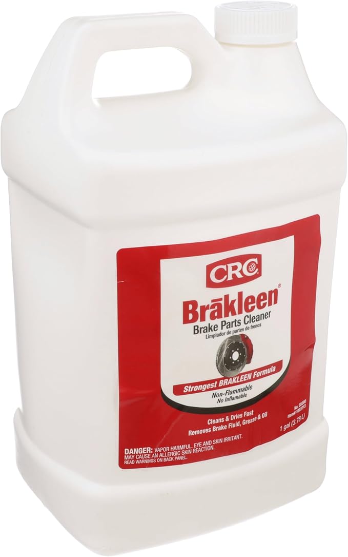 CRC Brakleen 1003712 Brake Parts Cleaner Non-Flammable, 1 Gallon, [1 Pack]