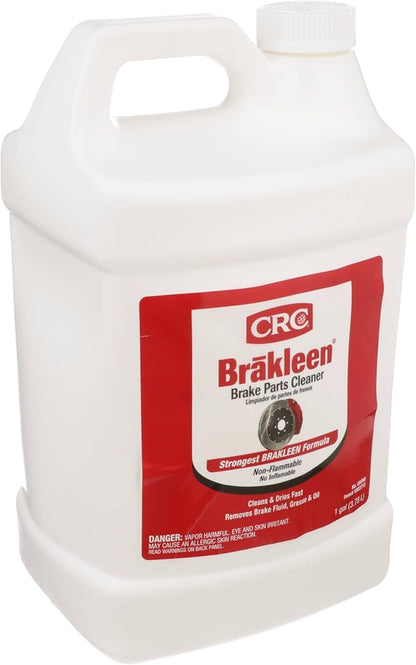 CRC Brakleen 1003712 Brake Parts Cleaner Non-Flammable, 1 Gallon, [1 Pack]