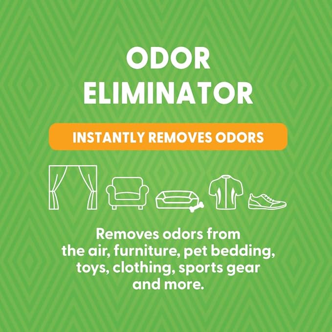 Origin Labs OdorFx Pet Odor Remover for Strong Odors, Rug, Upholstery and Carpet Cleaner Solution, Removes Air and Surface Odors and Smells, No Harsh Chemicals & Fragrance Free Air Freshener, 32 Fl Oz