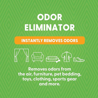 Origin Labs OdorFx Pet Odor Remover for Strong Odors, Rug, Upholstery and Carpet Cleaner Solution, Removes Air and Surface Odors and Smells, No Harsh Chemicals & Fragrance Free Air Freshener, 32 Fl Oz
