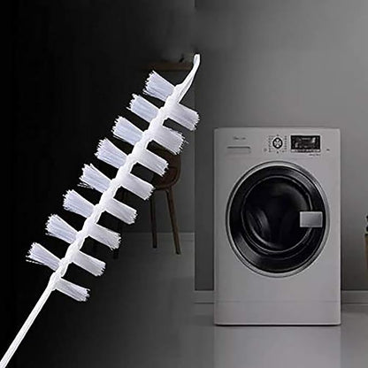 Rolling Washing Machine Cleaning Brush Long Flexible Cleaning Brush Durable Nylon Washer Drum Brush Cleaner Dryer Vent Cleaning Tool Cleaner Kit for Home Bathroom (2)
