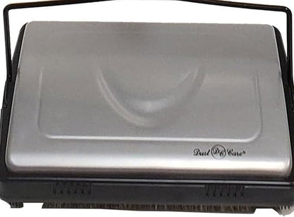 Dust Care DC 12985 11" Cleaning Path Commercial Grade Carpet Sweeper – Non-Electric, Triple-Brush System, Clean Out Comb on Board – Ideal for Efficient Cleaning of Carpets and Floors