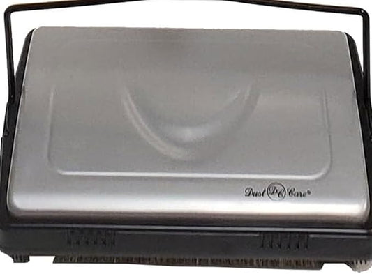 Dust Care DC 12985 11" Cleaning Path Commercial Grade Carpet Sweeper – Non-Electric, Triple-Brush System, Clean Out Comb on Board – Ideal for Efficient Cleaning of Carpets and Floors