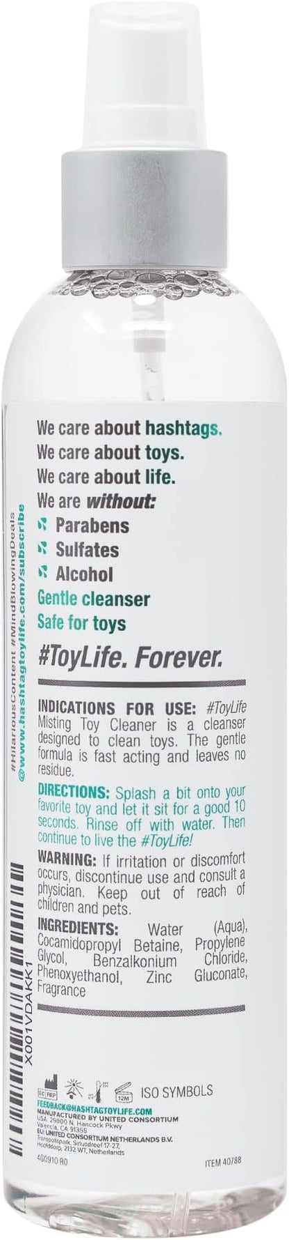 #ToyLife All-Purpose Misting Toy Cleaner, All-Purpose Cleaning Solution, Sprays Perfect Amount, 8 Fl Oz (Pack of 2)
