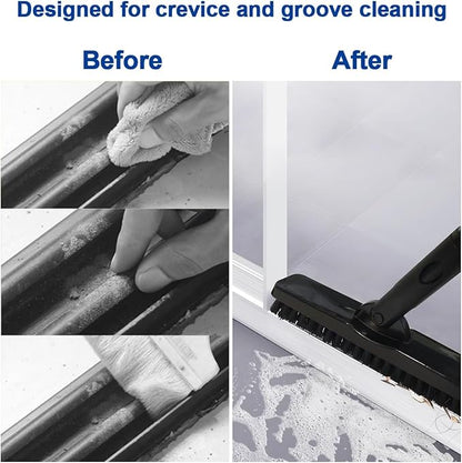 CELOX Grout Cleaner for Tile Floors, Shower Tile Floor Scrubber for Cleaning Baseboard Bathroom, Black