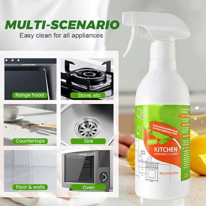 Cleanse Natural Enzyme Formula to Household Appliances, 2026 New Clease Multi-Purpose Cleaner, Kitchen Appliance Cleaner for Hold, Oven, Stove (2 PCS)