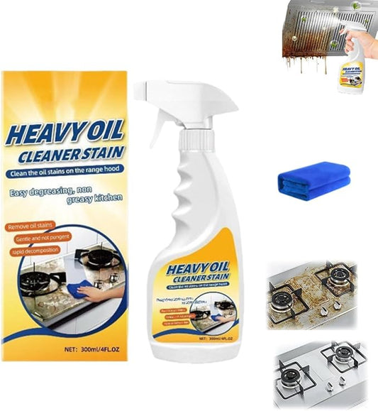Heavy Duty Kitchen Degreaser Spray, Oven Degreaser Cleaner Heavy Duty, Powerful Multi-purpose kitchen Cleaner Spray for Ovens, Grills, and Stoves (1PCS)