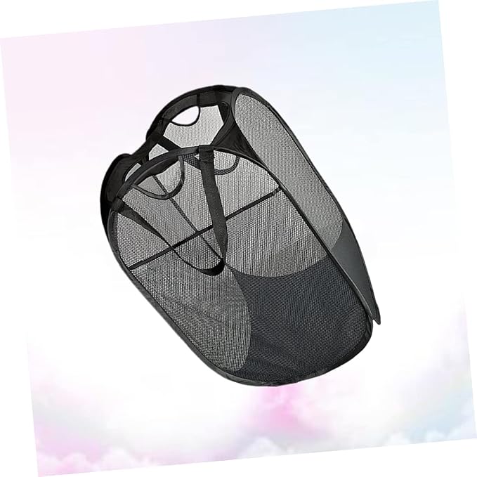 Folding Laundry Storage Container for Dirty Clothes Design Capacity Black Versatile Basket for Toys Blankets