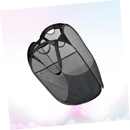 Folding Laundry Storage Container for Dirty Clothes Design Capacity Black Versatile Basket for Toys Blankets