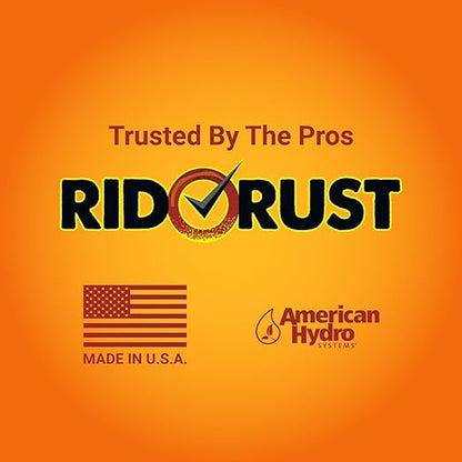 American Hydro Systems 2662 Rid O' Rust Liquid Rust Stain Remover, 1 Gallon, 2 Pack