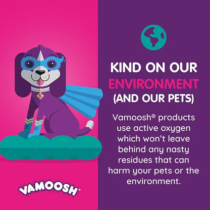Vamoosh Pet Hair Dissolver | Pet Hair Remover for Washing Machines | Removes Odor Dissolves Dog, Cat, Animal Fur | Cleans Pet Bedding in Washing Machine | Easy to Use | 100g (Pack of 6)