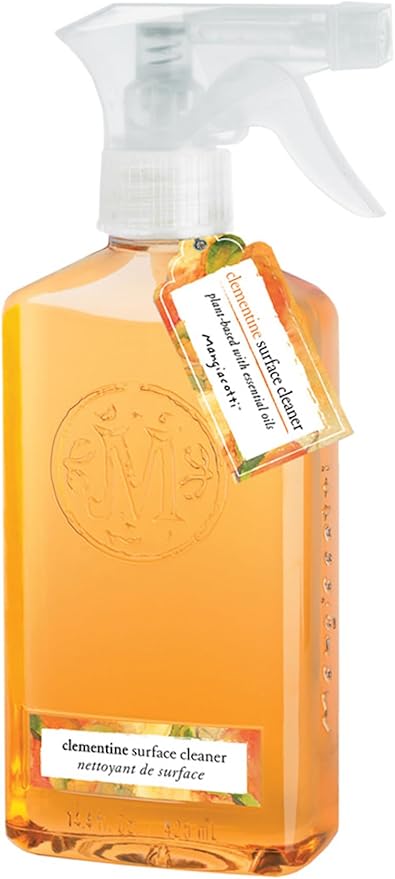 Mangiacotti Kitchen and Bath Surface Cleaner Plant-Based Concentrated Liquid Household Cleanser, 14-Ounce, Clementine