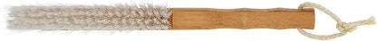 Harper Live.Love.Clean. Snap-Together Bamboo Counter Brush & Resin Dust Pan Set for Cleaning Dust, Pet Hair & Fine Dry Dirt