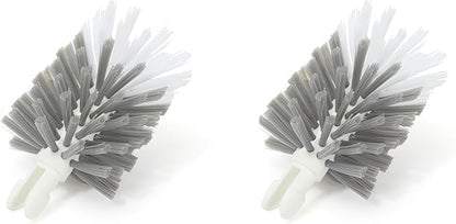 Full Circle Clean Reach Bottle Brush Refill – Replaceable Heads for Deep Cleaning Water Bottles, Baby Bottles, and Tumblers, 2pk