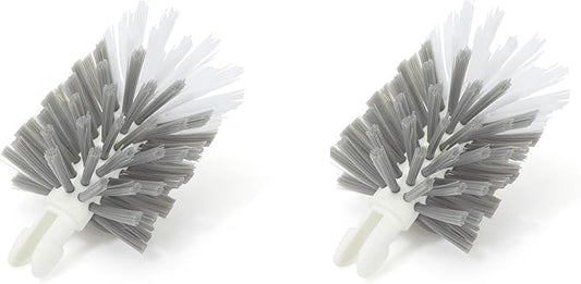 Full Circle Clean Reach Bottle Brush Refill – Replaceable Heads for Deep Cleaning Water Bottles, Baby Bottles, and Tumblers, 2pk