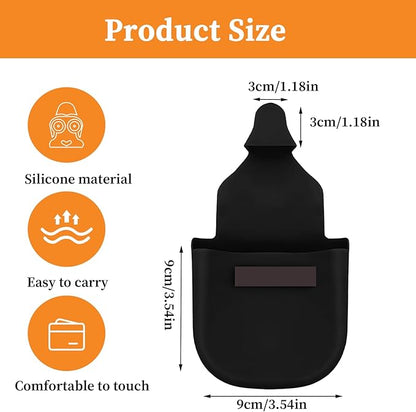 Reusable Gas Pump Glove, Silicone Gas Gloves for Gasoline Pump, Protects Hands From Dirty Pump Handles and Keyboards