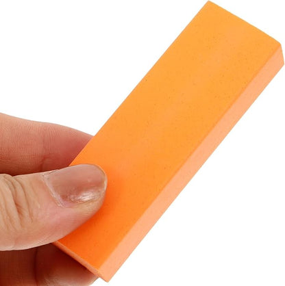 Alipis Rubber Stainless Steel Rust Eraser Multipurpose Kitchen Scrubber for Glass Countertops and Stoves Decontamination Tool for Hard Water Stains and Grease Removal