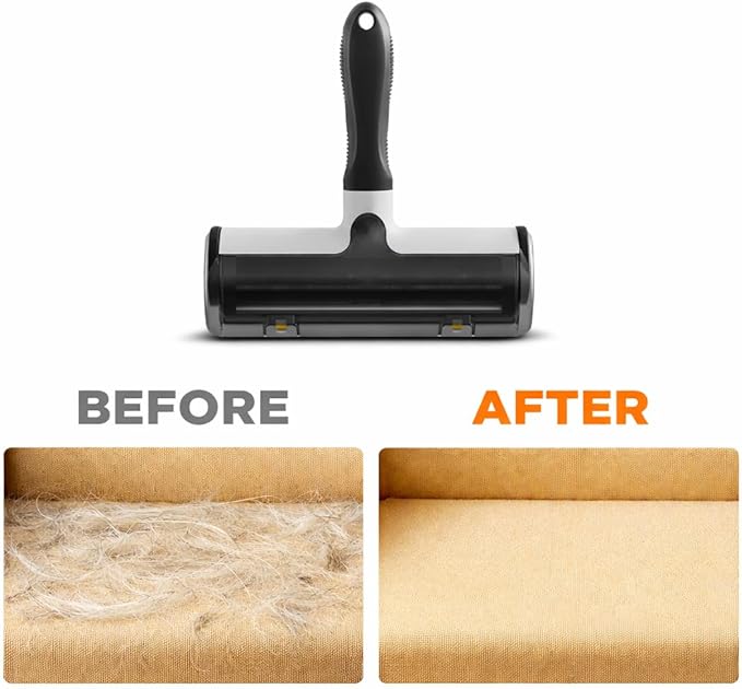 Pet Hair Remover, Cat Lint Roller, Fur Remover Roller, Dog Hair Remover for Couch, Furniture, Carpet, Sofa and Bedding