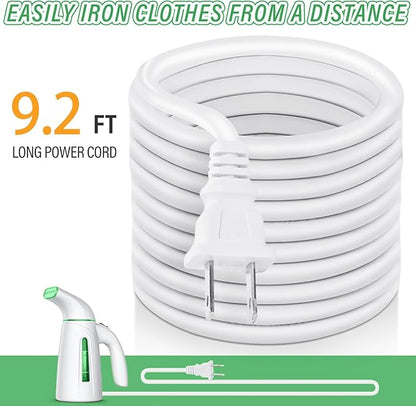 OGHom Steamer for Clothes, Portable Handheld Clothing Garment Steamer, 240ml Large Capacity 700W Travel Steam Iron 30 Second Fast Heat Up (Soft Green)