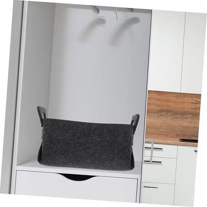 Kichvoe Foldable Laundry Basket Capacity Clothes Hamper Multipurpose Storage Bin for Dorms Home Travel Felt Organizer for Sporting Goods