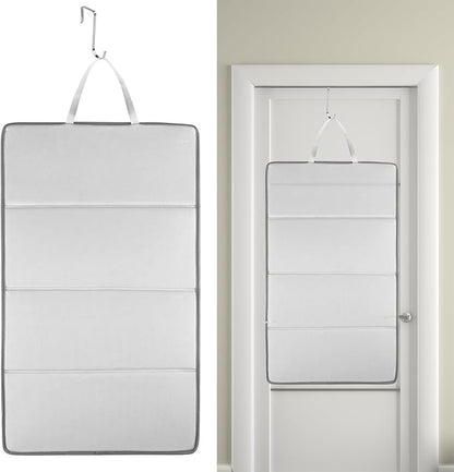 Over the Door Steaming Station With Ironing Gloves,Over The Door Steamer Pad,Steamer Board for Clothes,Portable Garment Steamer Pad, Ideal for Home and Travel