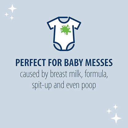 Dr. Brown's Laundry Spray Stain and Odor Remover for Baby Clothes, Hypoallergenic, Fragrance-Free, 16 fl oz, 3-Pack