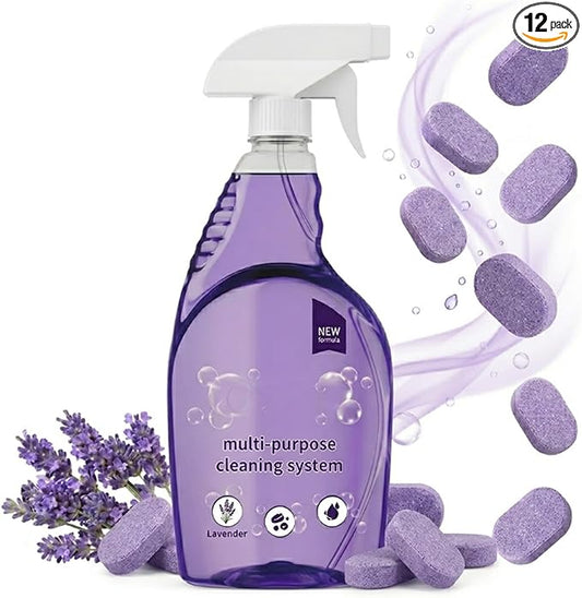 Spray Cleaner For Ovens, All-Purpose Household Cleaners, Ideal Multi-Surface Stain Remover for Kitchens, Bathrooms, Pet Messes & Everyday Household Cleaning (24 Pcs)
