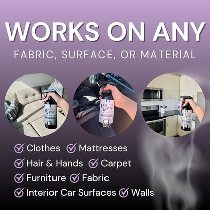 The Stink Solution Smoke Odor Eliminator Spray for Home, Car, Clothes, Hands, Hair, Walls, & More | Completely Neutralizes All Types of Smoke Odor | Best Smoke Smell Remover Bamboo Teak 1 Gallon