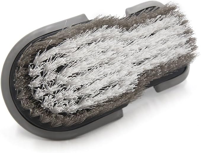 uxcell a17032400ux1049 1 Pack Plastic Handle Carpet Mat Chair Scrubbing Cleaning Brush for Home Car