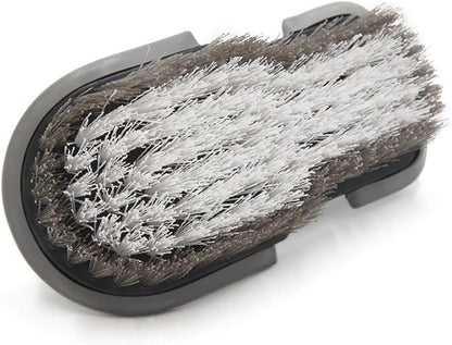uxcell a17032400ux1049 1 Pack Plastic Handle Carpet Mat Chair Scrubbing Cleaning Brush for Home Car