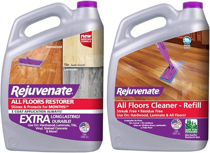 Rejuvenate All Floors Restorer, Cleaner and Polish (128 oz)