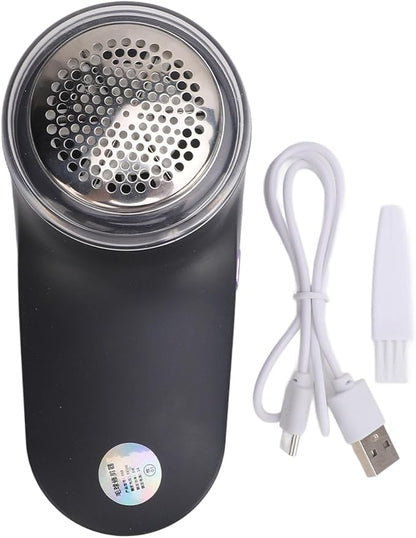 HEEPDD Fabric Shaver Electric Lint Remover with Digital Display, Lint Removers Digital Display, Heavy Duty ABS Plastic and Stainless Steel Vane/Wing for Clothes Furniture Sweater Couch (Grey)