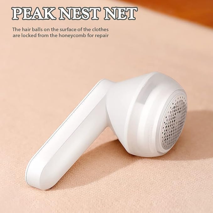VALINK 2022 Electric Lint Remover USB Rechargeable Fabric Shaver, Lint Remover, Lint Shaver Defuzzer Sweater Shaver White