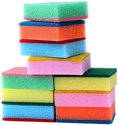 20 Cleaning Scrub Sponges Scouring Dish Pads Kitchen Sink Bathroom Heavy Duty 20 pcs Kitchen Cleaning Sponge Multi Purpose Dish Cleaning Sponge Scouring Pads Scrub Sponge Cleaning Scrub Sponge