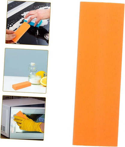 Decontamination Wipe for Dishes Orange Stainless Steel Eraser Gentle Bowl Remover Dish Washing