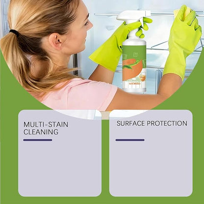 Natural Formula Appliances, Multi-Purpose Cleaner, Kitchen Appliance Cleaner Spray, For Refrigerator, Oven, Stove, Range Hood, Easy Cleaning Household Items (1Pcs)