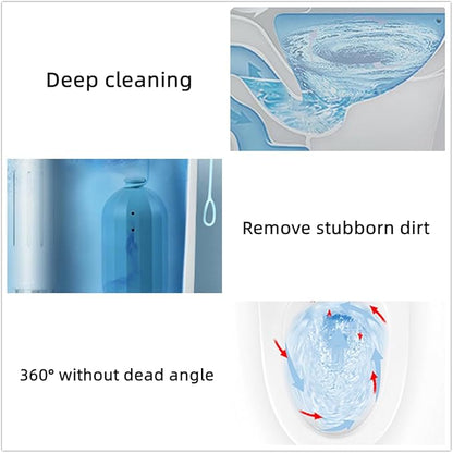 Toilet Cleaner,Toilet Bowl Cleaners Gel Bottle Kit, Automatic Toilets Bowl Cleaning Bottle With Odor Removal,Concentrated All-Purpose Stain Fighter Keep,Deep Clean Agent Tablets Block (1 PCS)