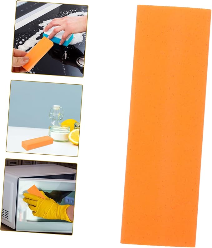 Cabilock Limescale Eraser Cleaner for Stainless Steel Household Cleaning Rubber for Kitchen and Bathroom Stains Rust and Limescale for Pots Pans and Sinks